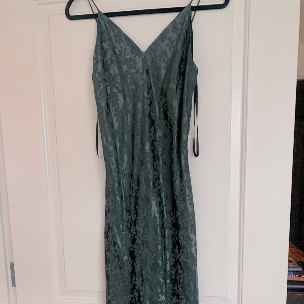 NWOT Silk floral dress